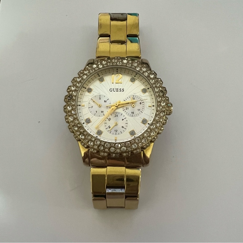 GUESS gold watch